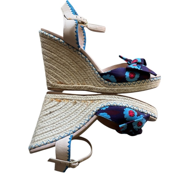 Kate Spade New York | Jane Floral Wedge Espadrille Sandal | 9 - Picture 3 of 11